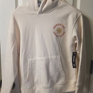 Runaway Kids Cream Hoodie - Sunshine On My Mind